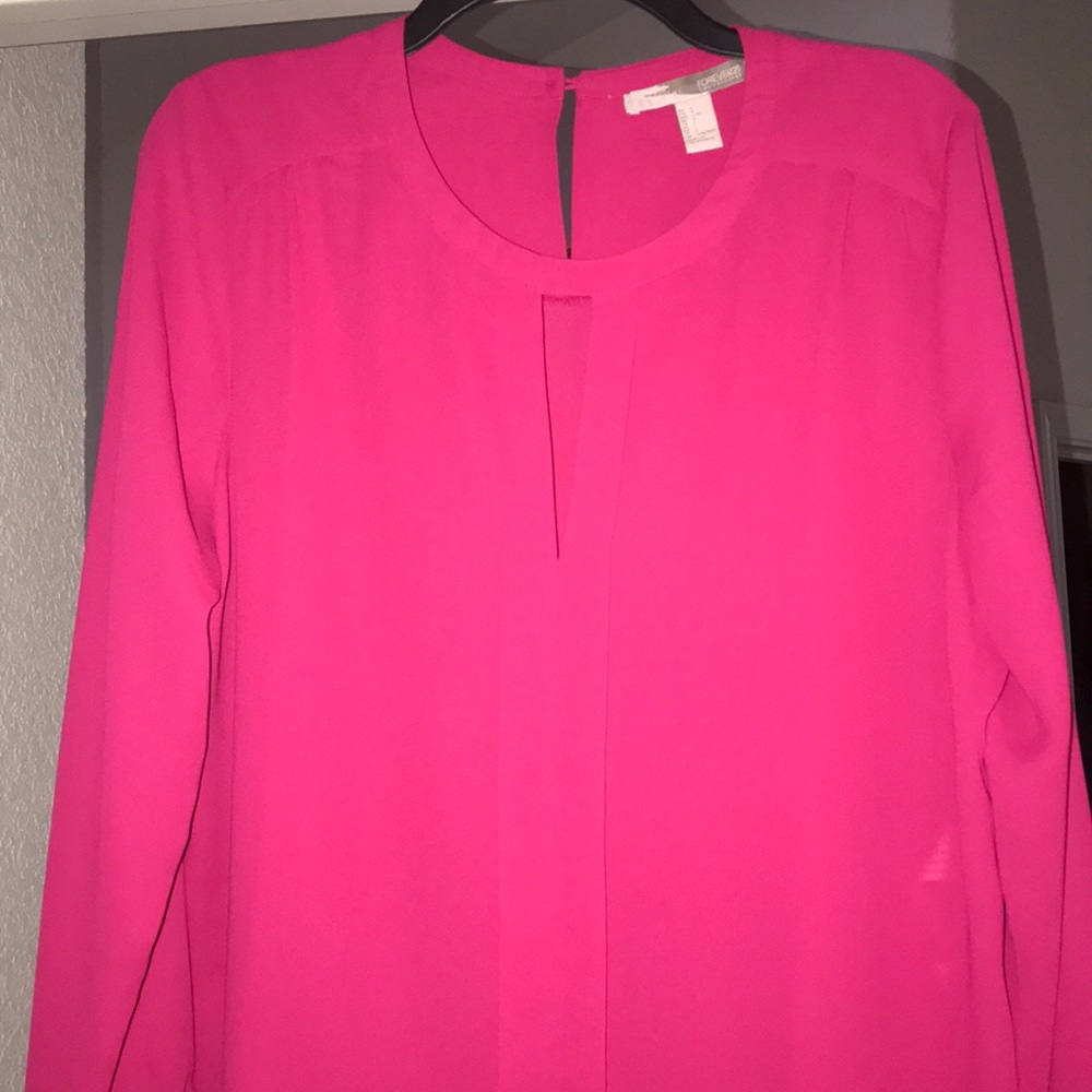 Long sleeve work blouse #girlboss